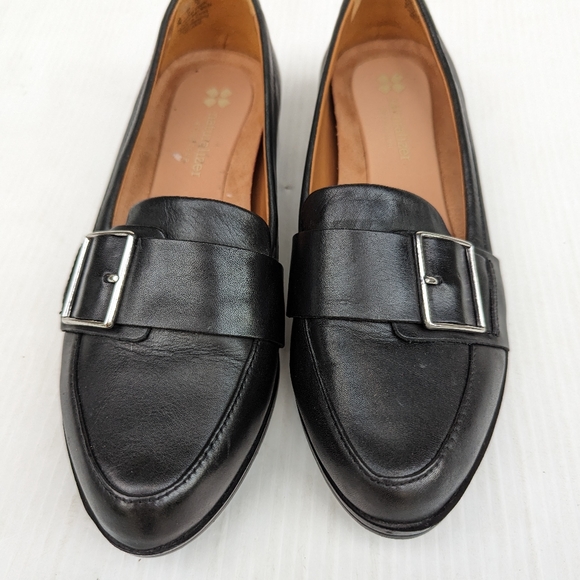 NATURALIZER Melanie black leather big buckle loafers - Picture 14 of 14